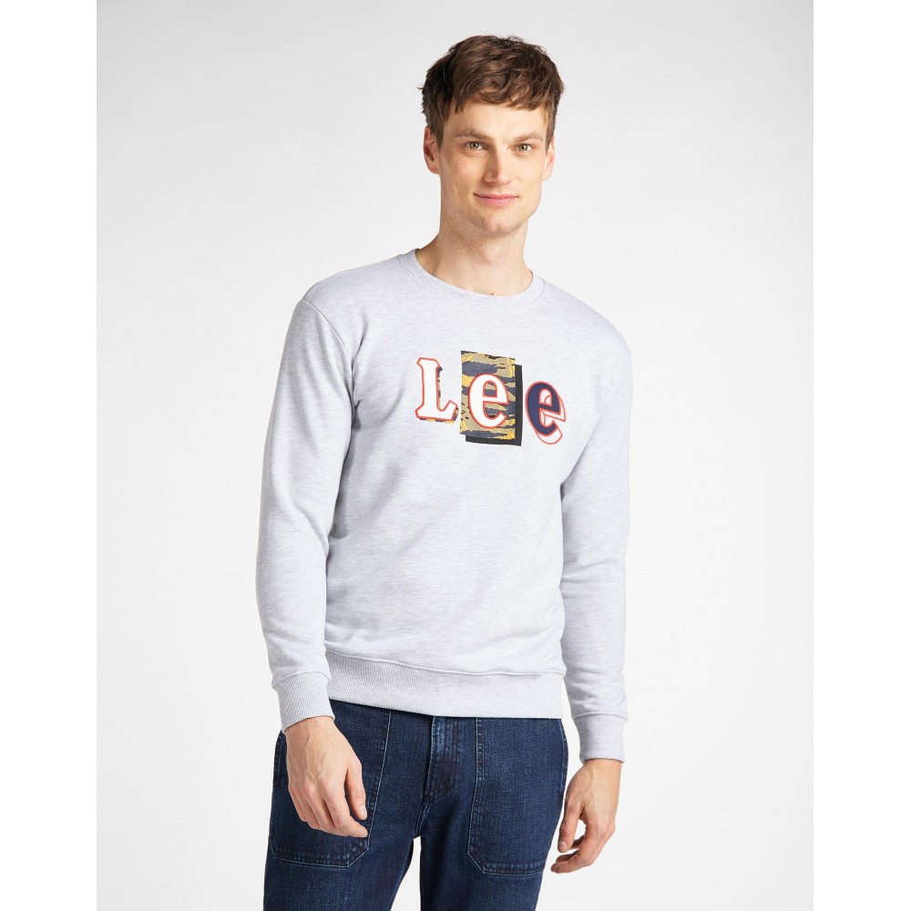 Sudadera Lee logo/imagen color