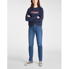 Sudadera Lee azul. Logo Lee jeans - 3