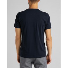 Camiseta Lee SS MALL LOGO TEE SKY CAPTAIN - 3