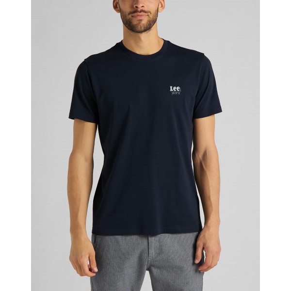 Camiseta Lee SS MALL LOGO TEE SKY CAPTAIN - 5