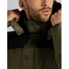 Cazadora PUFFER JACKET OLIVE GREEN - 2