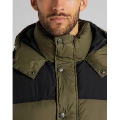 Cazadora PUFFER JACKET OLIVE GREEN - 3