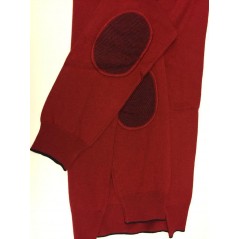 Jersey liso Staats, cuello redondo, con coderas, combinado remate color contraste cuello/puño/cintura/logo. - 2