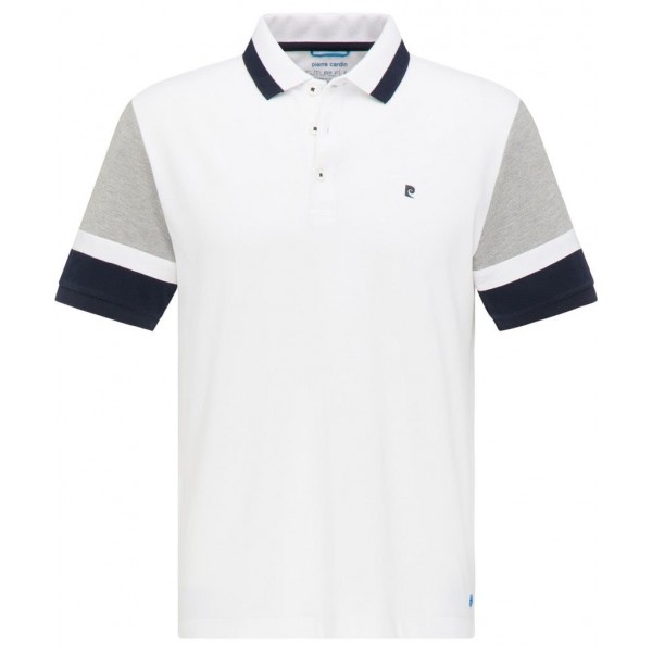 Polo Pierre Cardin liso combinado