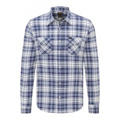 Camisa m/l Lee Clean Western, con dos bolsillos y corchetes - 7