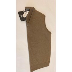 Jersey sin manga (Chaleco) liso cuello pico Metal - 2