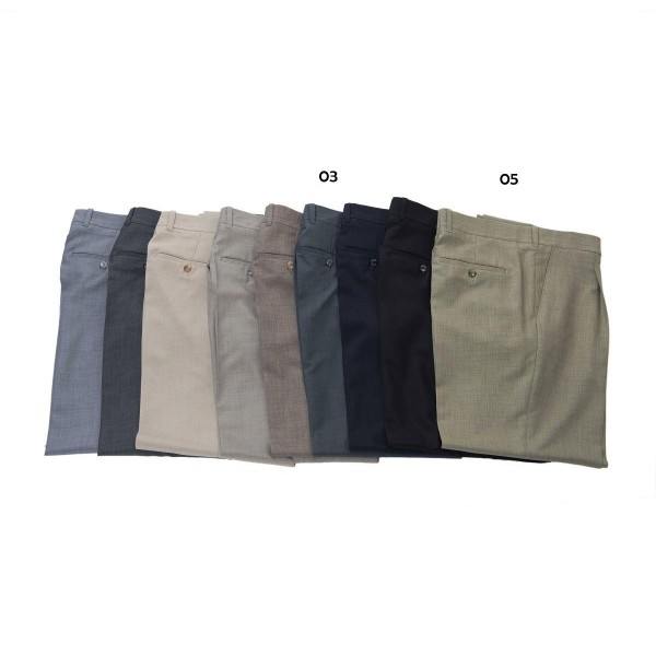 Pantalón bolsillo chino Blaper clásico, serie Rufi, modelo Man s/pinza - 3