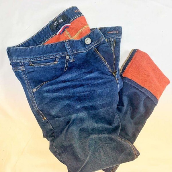 Pantalón vaquero juvenil elástico, color azul lavado, Matrix de BX jeans. - 2