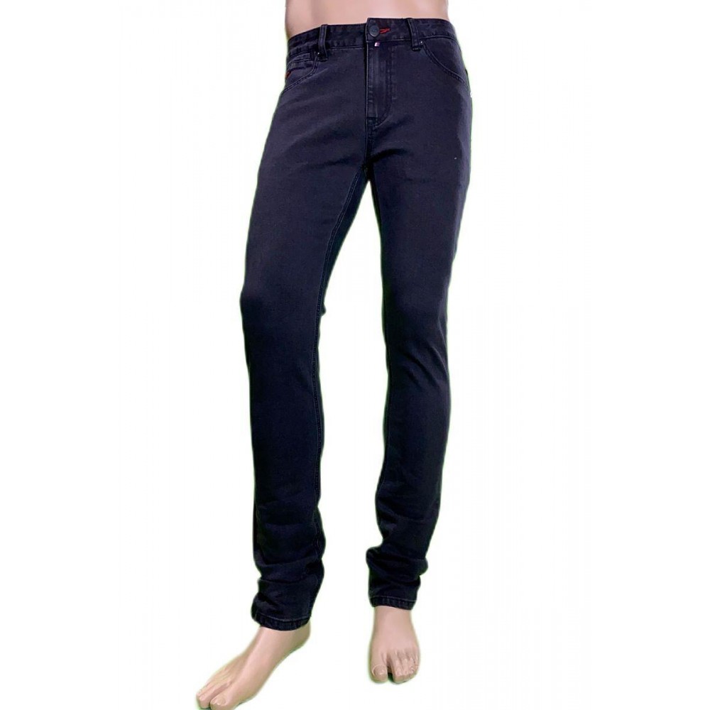 Pantalón vaquero juvenil elástico, color negro, Matrix Kleber de BX jeans. - 1