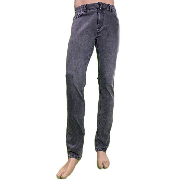 Pantalón vaquero juvenil elástico, color gris ceniza, Revolution Grant de BX jeans. - 1