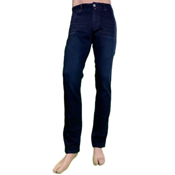 Pantalón vaquero juvenil elástico, color azul oscuro lavado, Revolution Simmons de BX jeans. - 1