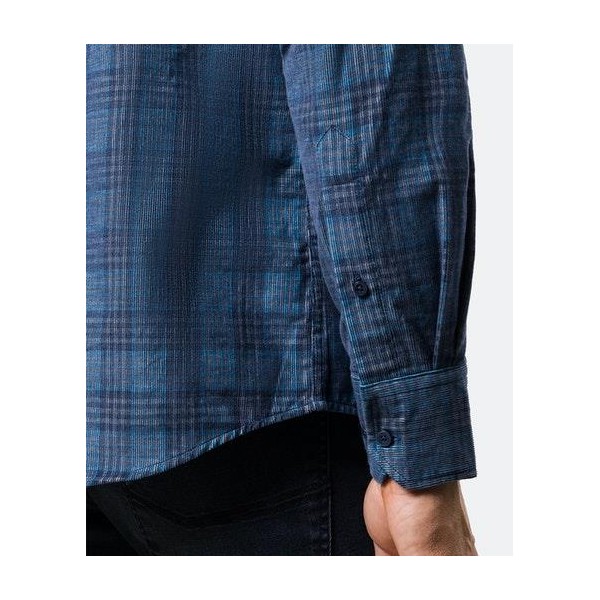 Camisa manga larga panilla de cuadros de Pierre Cardin - 4