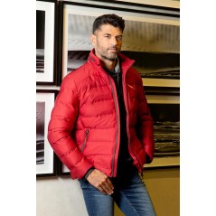 Parka juvenil acolchada, diseño Saja de Rever, color rojo - 1